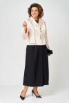 Костюм Aira Style 24134 молочно-черный