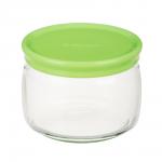 PASABAHCE Чешни Банка стеклянная с пласт. крышкой 420мл, стекло, 43002SLB