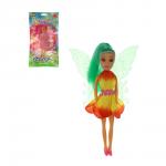 ИГРОЛЕНД Кукла в виде цветочной феи, 15,5 см, в пакете, 13х2,5х24 см, ABS, PP, PVC, 4 дизайна