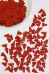 Пайетки "Елочки" 2,2*1,6 см/50 гр (SF-1139) красный