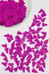 Пайетки "Елочки" 2,2*1,6 см/50 гр (SF-1139) фукси