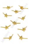 Звезда 1,3 см (10 шт) RN-44, золото