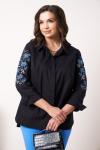 Блузка женская 07240P (Черный)