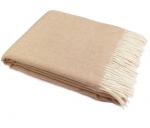 Плед Лаура с бахромой Влади, белый/ куб.пес, 9012059