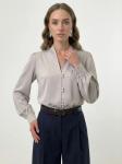 Блузка OD-735-15 серо-коричневый