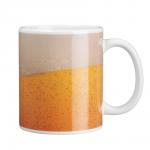 MILLIMI Пиво Кружка 350мл с терморисунком, керамика