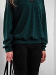 Джемпер Блеск (зеленый с люрексом)