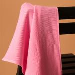 Полотенце вафельное Love Life Sweet Moment, 70?130 см, хлопок 100%, розовое