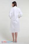 Женский медицинский халат бязь ГОСТ белый ХМ-01