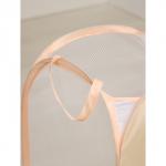 Корзина - сетка складная Доляна «Северный мишка», 32?32?52 см, бежевая