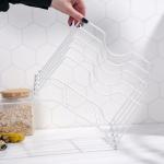 Держатель для крышек и разделочных досок Доляна, 26?16?22 см, цвет белый