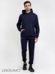 Мужские брюки из футера LINGEAMO темно-синие Кб-33 (88)