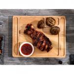 Доска для подачи стейка Adelica, 28?22?1.8 см, дерево берёза