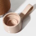 Бутылка для воды Magistro Cork, с элементами пробки, 610 мл, 7.5?7.5?22 см, пластик