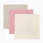 Набор махровых полотенец Этель «Клевер» 30?30 см - 3 шт., 340 г/м?, 100% хлопок