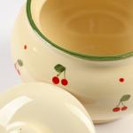 Горшок для запекания Псковский гончар «Кантри», 500 мл, керамика, бежевая