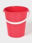Ведро «Евро», 8 л, d=26 см, h=25.2 см, пластик, МИКС