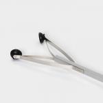 Захват для мусора алюминиевый, 99?12.5 см, ПВХ держатели