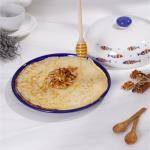 Блинница Доляна «Емеля», d=23 см, доломит, белая