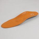 Стельки для обуви, амортизирующие, дышащие, с жёстким супинатором, р-р RU 37 (р-р Пр-ля 38), 24.5 см, пара, коричневые