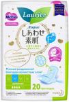 Laurier F Женские дневные супертонкие гигиенические прокладки с крылышками 22,5 см 20 шт БЛОК