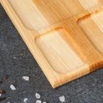 Блюдо для подачи суши Доброе дерево «Классик», 25?15 см, массив ясеня