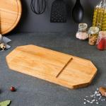 Доска для нарезки и подачи Доброе дерево «Плот», 20?40 см, массив дуба