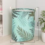 Корзина бельевая текстильная «Джунгли», 35?45 см