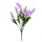 LADECOR Букет искусственных цветов лаванда, 31 см, пластик