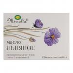 БАД Масло льняное Мирролла, 100капс