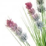 LADECOR Букет цветов полевых искусственных, 40 см, пластик, проволока, веревка, 4 вида