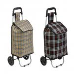 Тележка + сумка, до 30кг тм VETTA, 28х32х92см, 32л, брезент, колеса ЭВА d15см