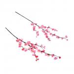 LADECOR Цветок искусственный ветка сакуры, 105 см, ткань, пластик, железная проволока, 2 цвета