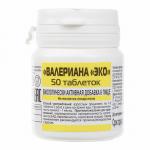 БАД Валериана ЭКО, банка, 50табл