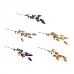 LADECOR Ветка декоративная, сухоцвет, 70 см, пластик, ткань, проволока, 5 цветов