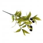 LADECOR Ветка оливы искусственная, 43 см, пластик, ткань, проволока, 3 вида
