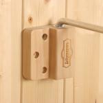 Аромачаша - испаритель для бани и сауны, 120 мл, металл, деревянный кронштейн, Добропаровъ