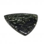 Кабошон из камня мусковит треугольник, 45*40*5мм