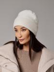 Шапка двойная с пухом енота PR 25007