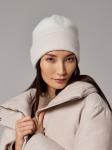 Шапка двойная с пухом енота PR 25007