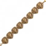 Браслет Король лев (покрытие античное золото) 18-20см