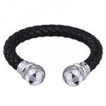 Браслет Дуэт (бусина 14мм; покрытие родий)