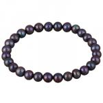 Браслет (жемчуг шоколад микс 7-8мм)