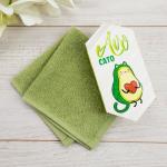 Полотенце махровое «Этель. Avocato», 30?30 см, 100% хлопок, 340 г/м?