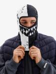 Маска-балаклава Black and White, размер универсальный, чёрная