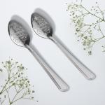 Ложки с гравировкой, набор «Мамуле и папуле», 15.5?25.5 см, 2 шт.