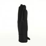 Перчатки женские из натуральной кожи, размер XL, с утеплителем, чёрные