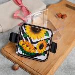 Контейнер для хранения продуктов «Подсолнухи», 460 мл