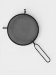 Сито для просеивания с ручкой Magistro «Нуар», d=18 см, нержавеющая сталь, чёрное