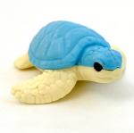 IWAKO Ластик канцелярский конструктор ЧЕРЕПАХА синяя серии МОРСКИЕ ЖИВОТНЫЕ 1 шт